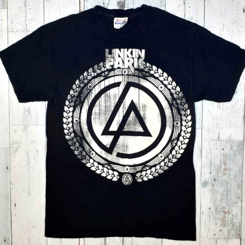 LINKIN PARK Tour 2008 Adult Size Small Black T-Shirt Tee Shirt Great Condition!